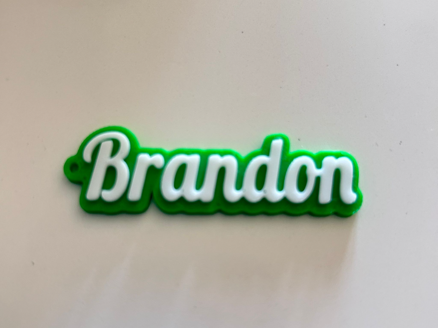Brandon name keychain
