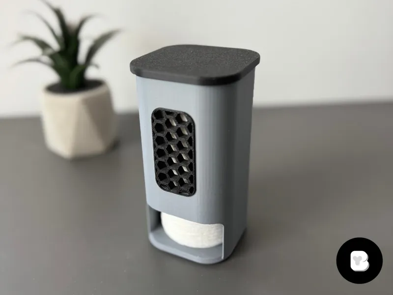 Honeycomb Cotton Pad Holder