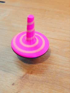 3 min Spinning Top - Toupie