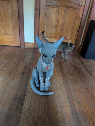 Modelo para impresión 3D: Fluffy(Alien Pet) — vista de referencia 3