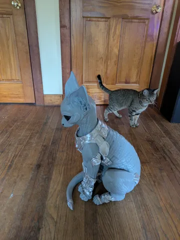 Modelo para impresión 3D: Fluffy(Alien Pet) — vista de referencia 4