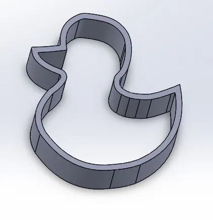 Emporte-pièce canard