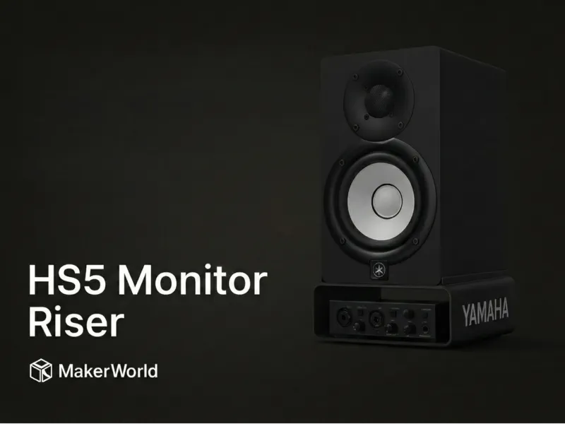 Yamaha HS5 Monitor Riser