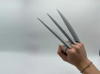 Wolverine Hero Style Claws - Cosplay Accessory