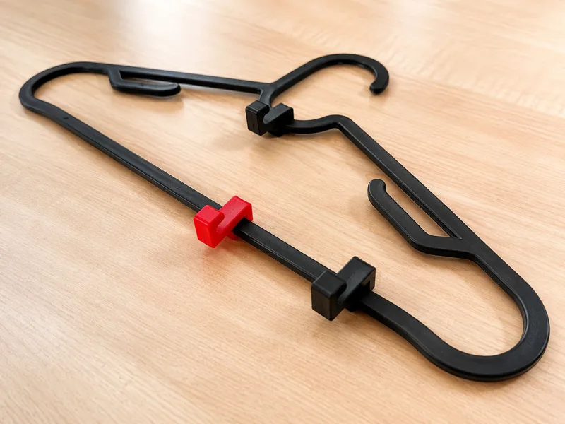 SlideClip – Sliding Hook for IKEA Hangers