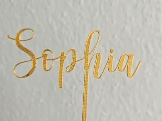 Cake Topper Tortenaufsatz Sophia