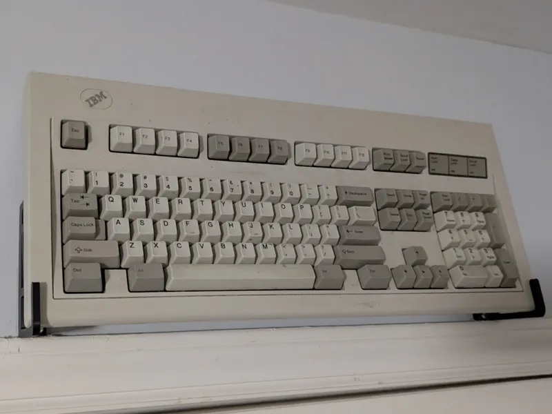 IBM Model M Wall Display Mount