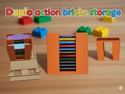 Duplo Action Bricks Storage