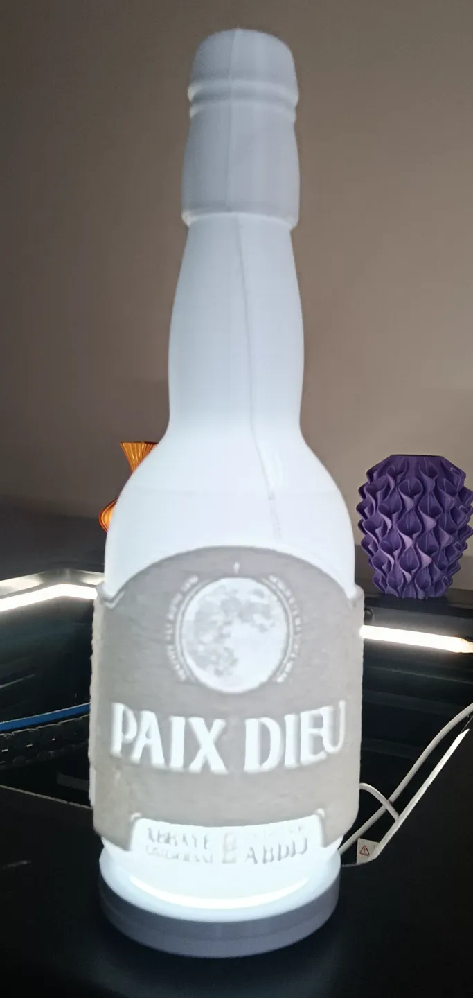 Beer Paix Dieu Lithophane by Art3DMaker - MakerWorld