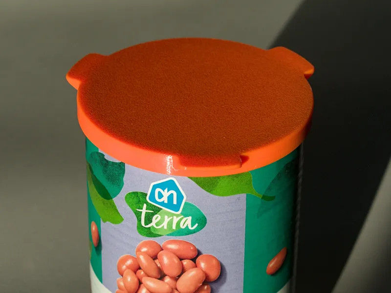 Snap-on Lid for Food Cans