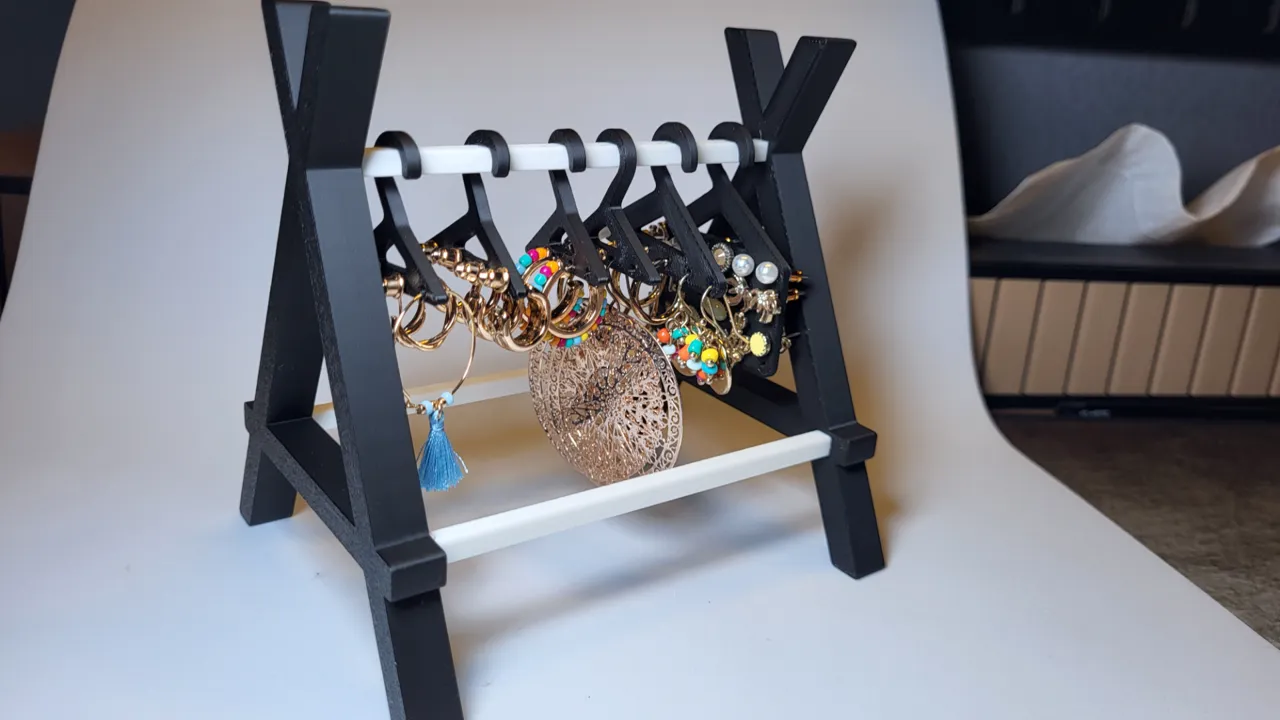 Jewelry Earring Stand + Hanger view 4