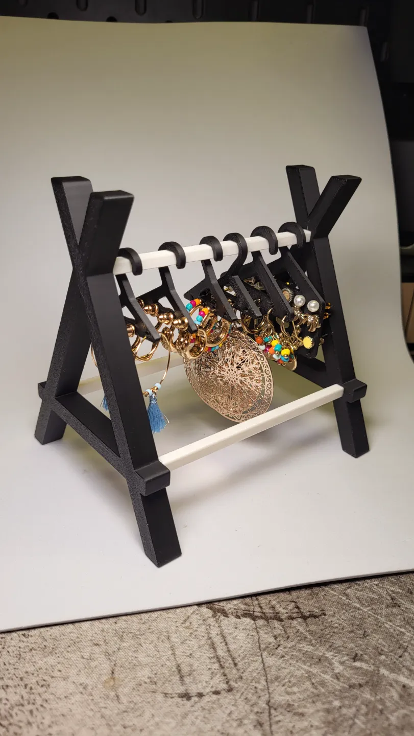 Jewelry Earring Stand + Hanger view 2