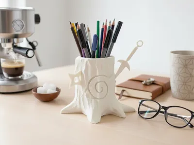 naruto pen stand 