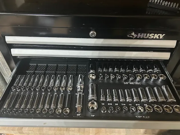 Gridfinity DeWalt socket set