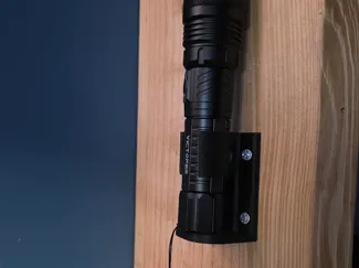 Flashlight Holder Wall Mount