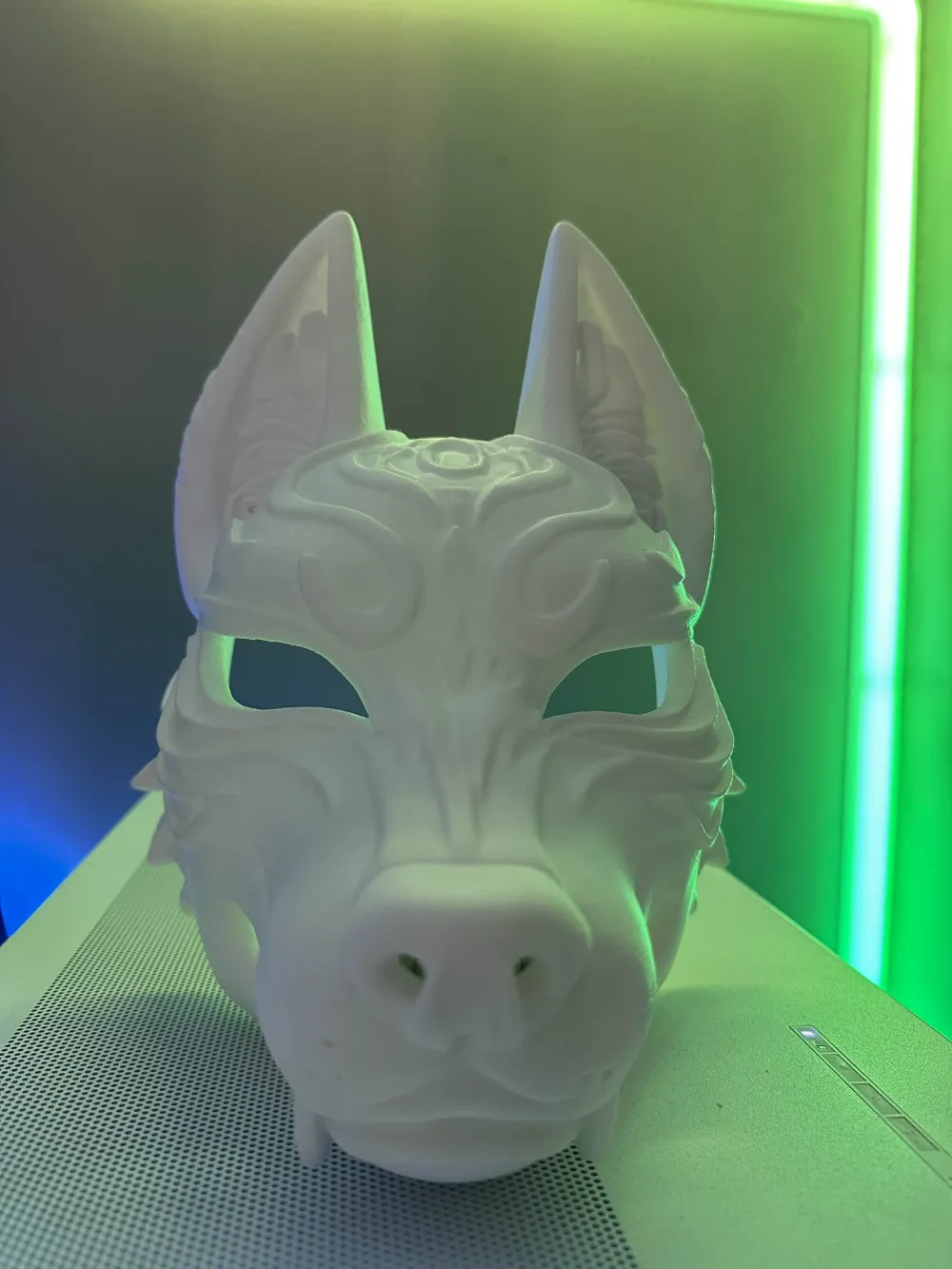 Kitsune cosplay mask - Free 3D Print Model - MakerWorld