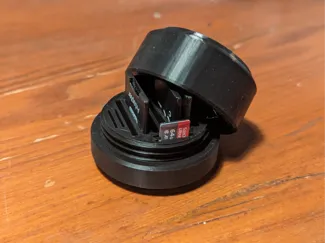 SD Card Box Screw Lid