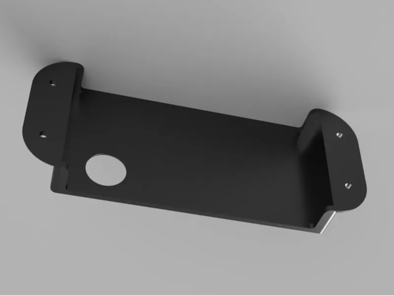 Under-Desk holder KVM HDMI Switch 4K