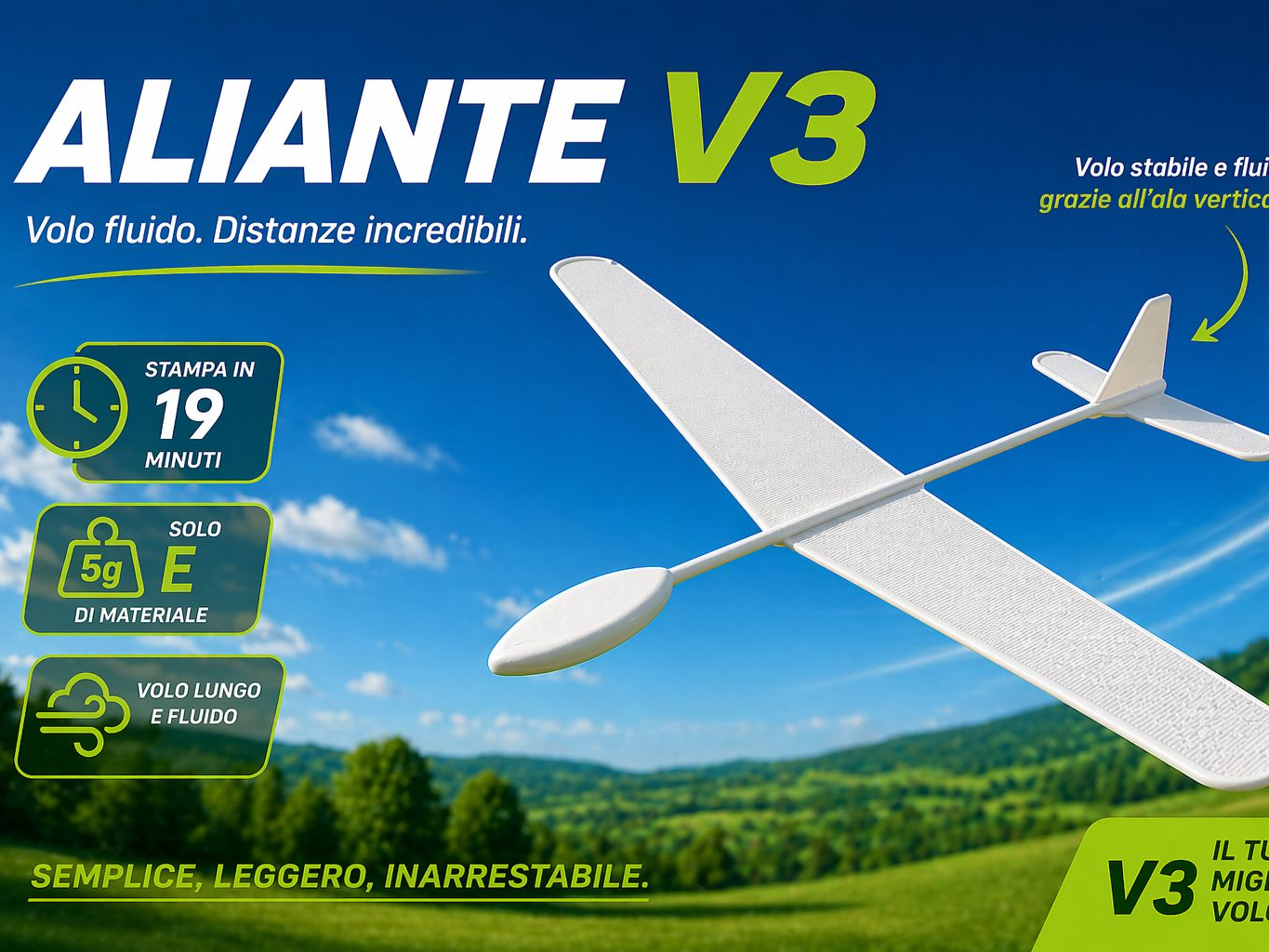 aliante - v3 - 5 gr - 19 min - veloce e dinamico