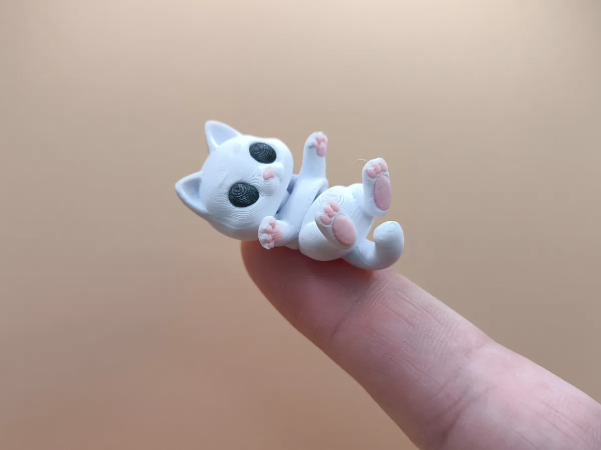 Articulated Mini Kitten by Kza3D MakerWorld: Download Free 3D Models - 3D model önizlemesi