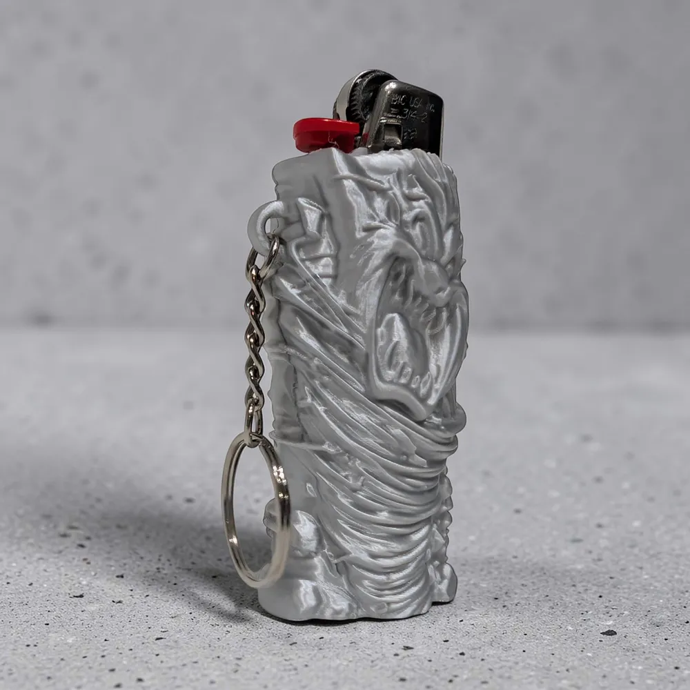 Tasmanian Devil Bic Lighter Case - Free 3D Print Model - MakerWorld