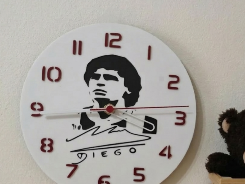 Orologio Maradona 17cm  