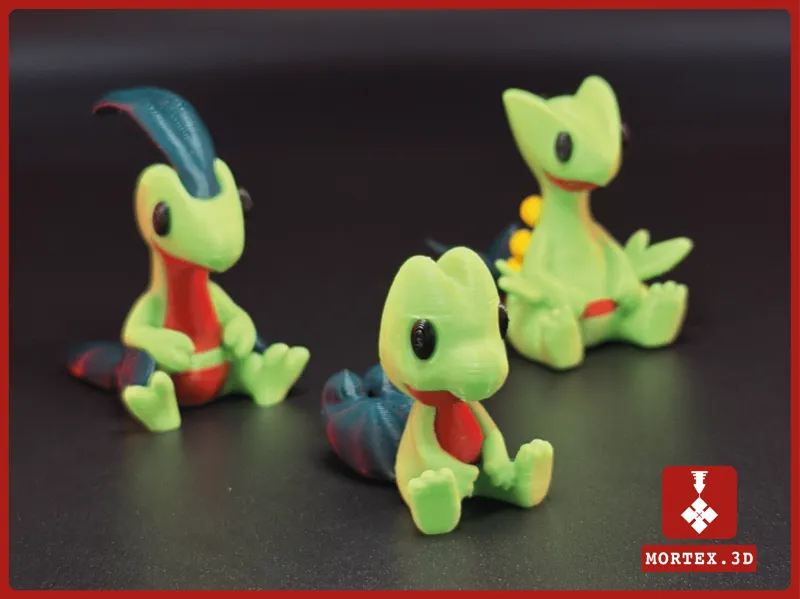 #252 TREECKO Pokemon Mini Figure