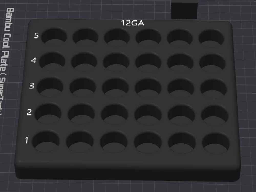 12GA Shotgun competition reload board - Free 3D Print Model - MakerWorld
