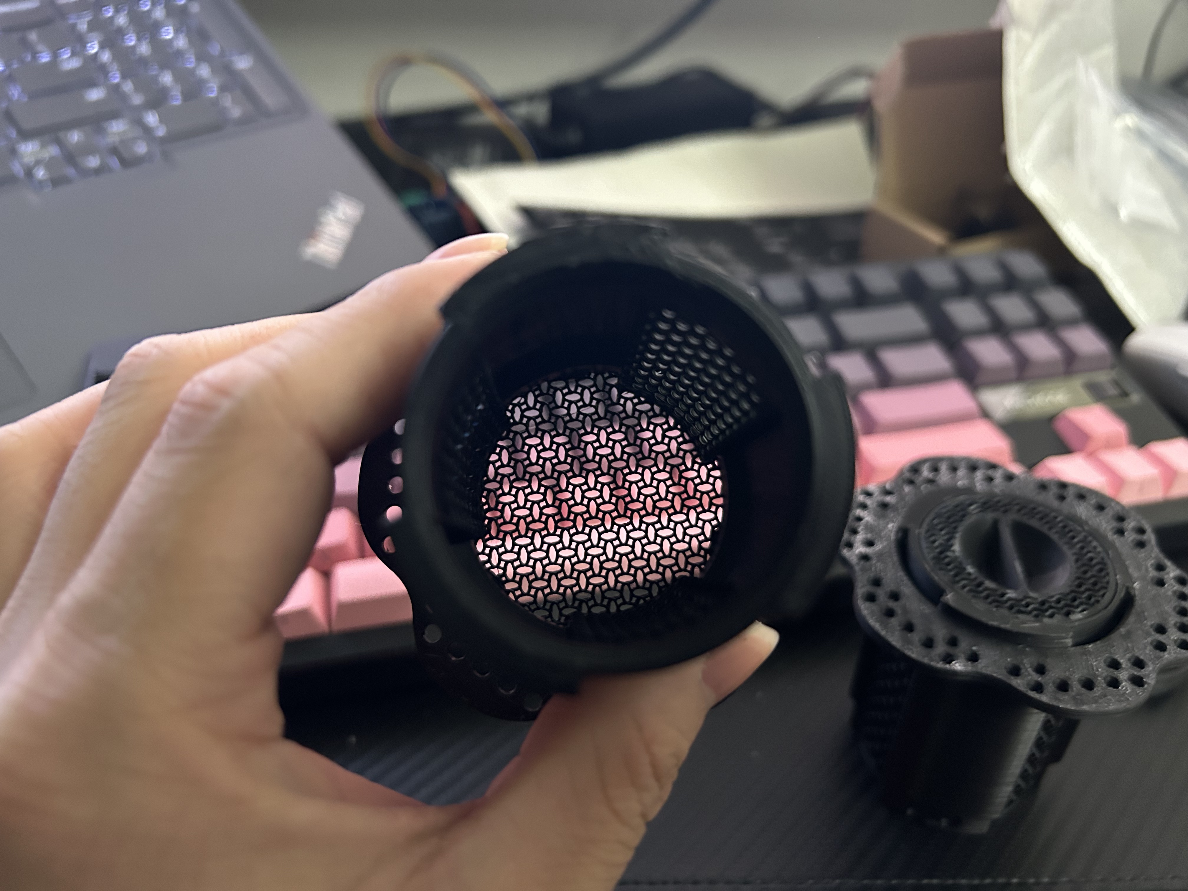 Miniatura 3 do modelo 3D 料盘干燥盒 线轴干燥盒（通用）