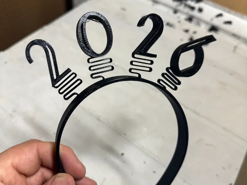 2026 New Year’s Jiggle Wiggle Headband