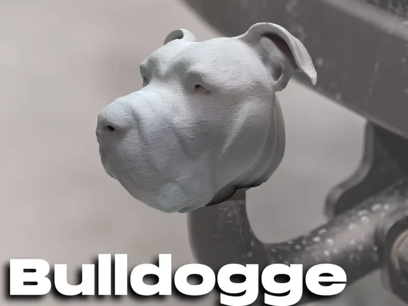 American Bulldog Hitch Cover AHK