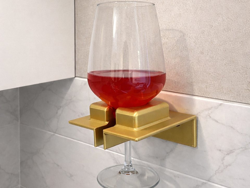 Wine Glass Holder – Wall Mounted