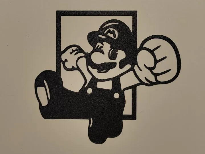 Décoration murale Mario