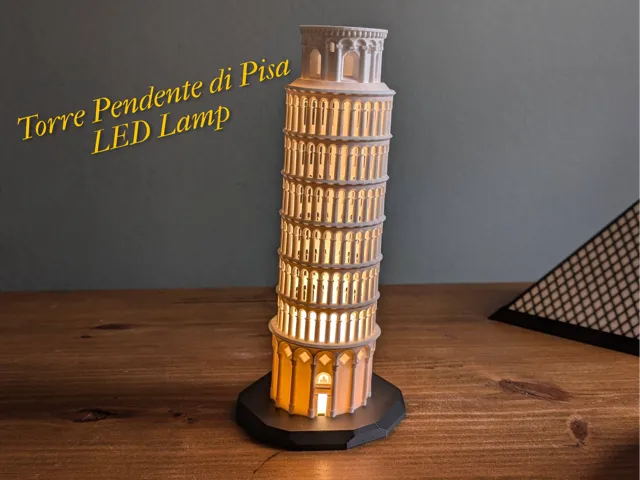 Leaning Tower of Pisa - LED Lamp