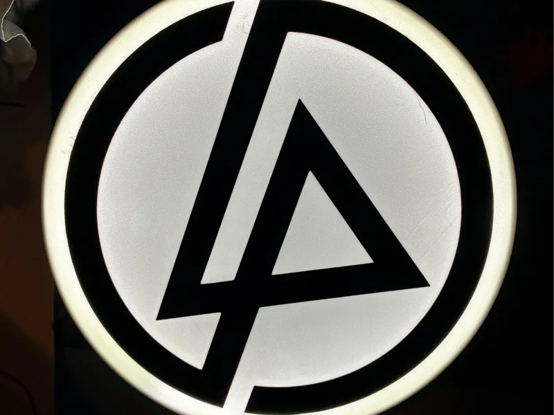 Linkin Park Logo Lightbox Light Box Night Light