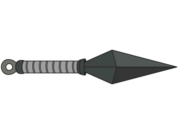 Kunai fidget spinner