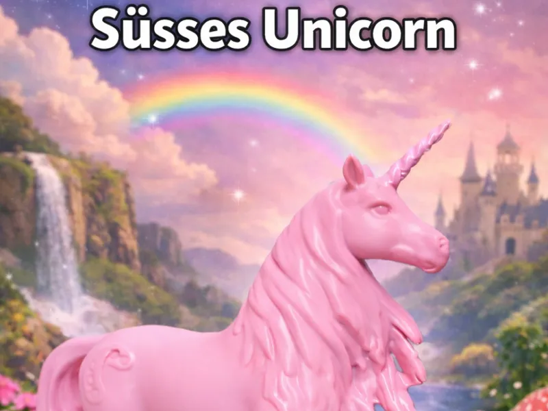 Süsses Einhorn