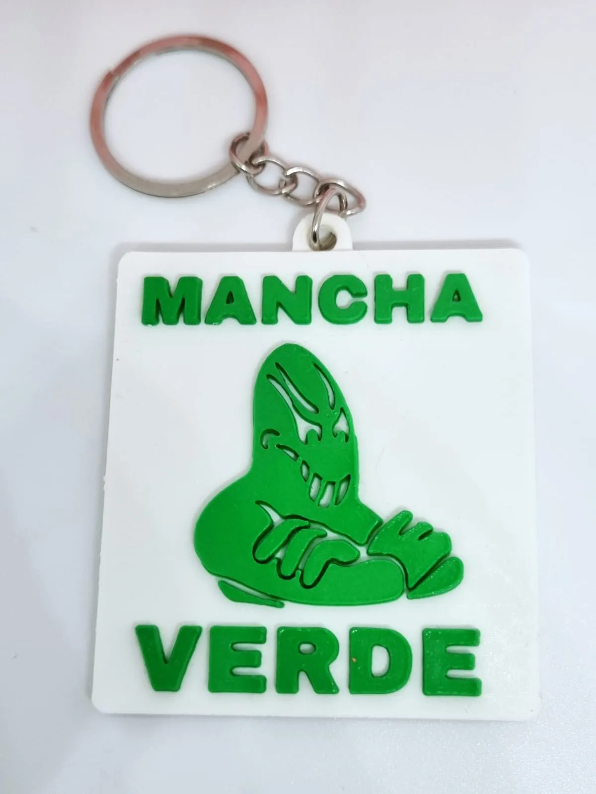 Chaveiro Mancha Verde Quadrado view 2