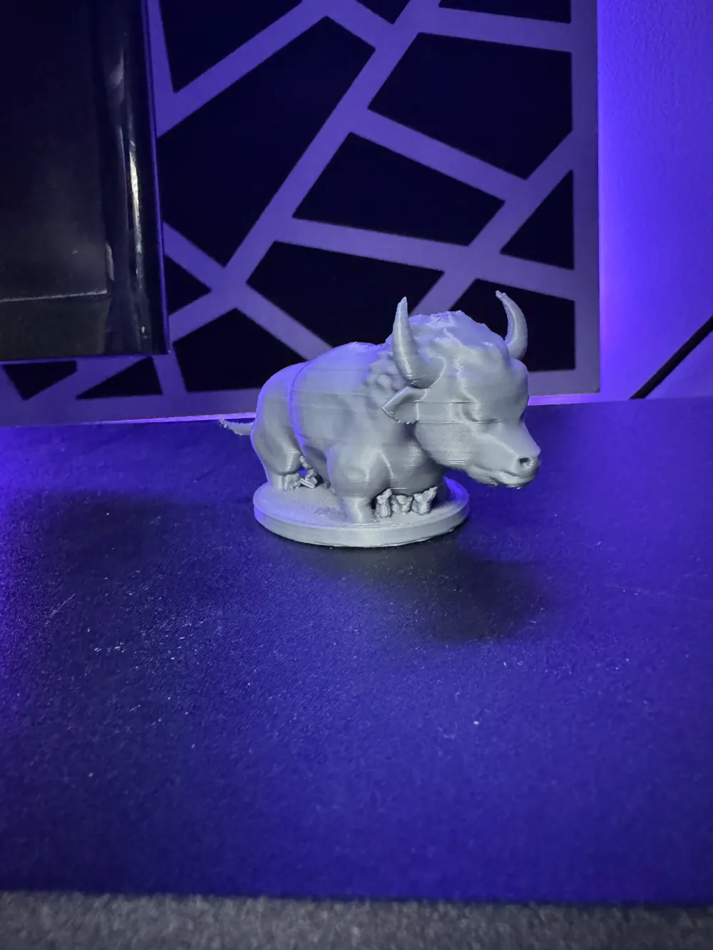 Mini Bull – Decorative 3D Print by Maker Flow - MakerWorld