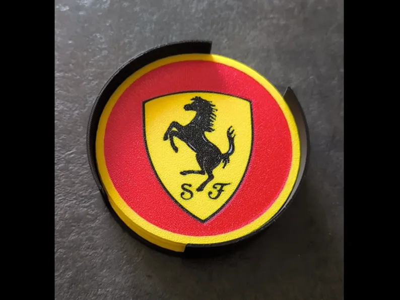 Dessous de verre Ferrari