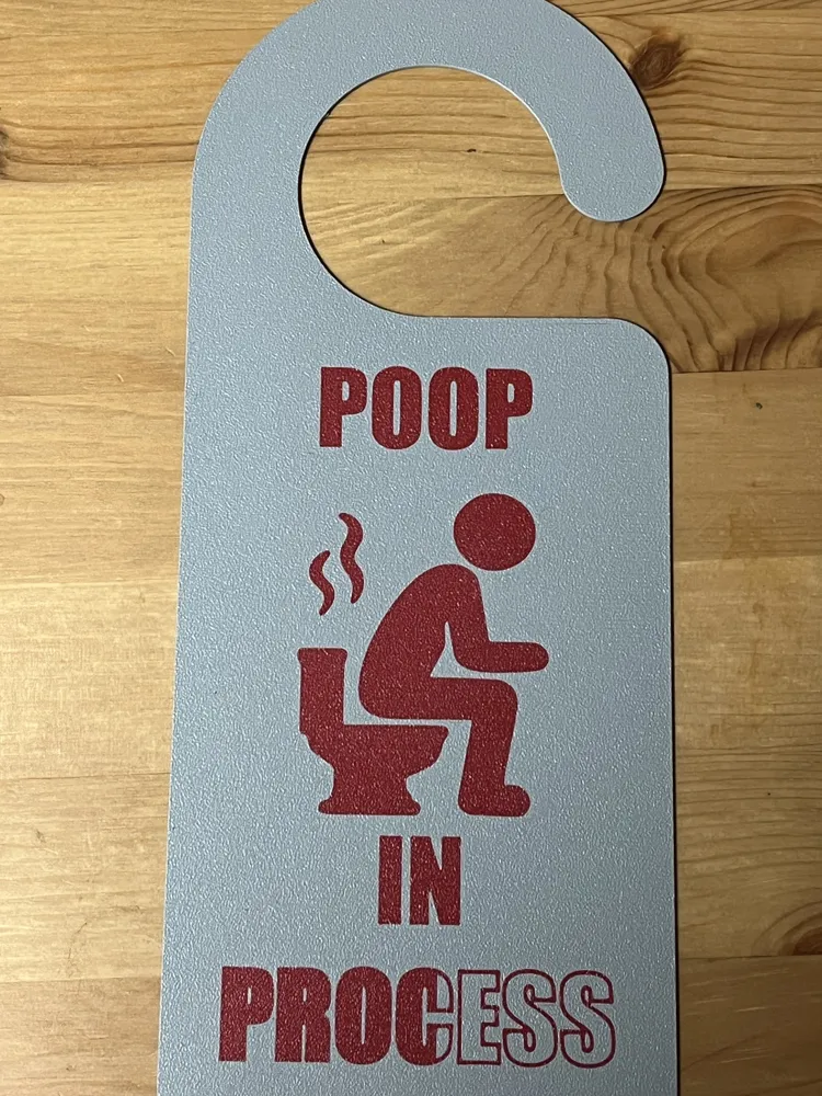 Poop In Process Door Sign Free 3D Print Model MakerWorld poop-in-process-door-sign-free-3d-print-model-makerworld