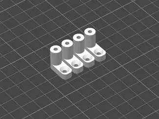 Circuit Board PCB Spacer L Shape