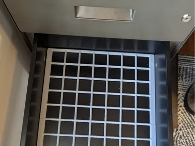 Uplift Desk File Cabinet - Gridfinity Liner