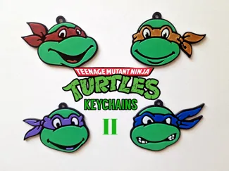 Llaveros Tortugas Ninja v2