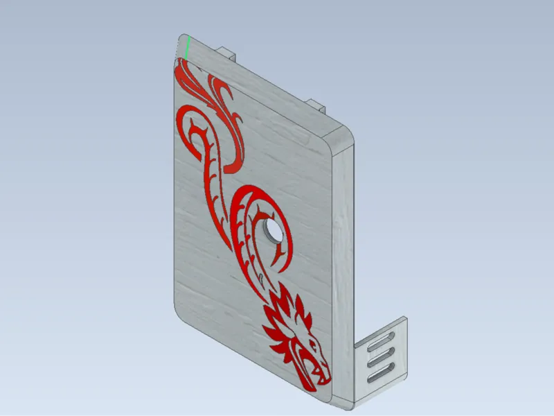 EXTRUSOR A1 COVER (MAGETIC) QUETZALCOATL
