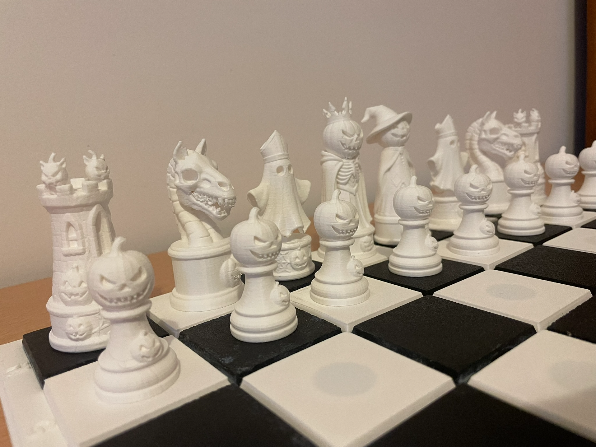 Halloween Horror Chess Set