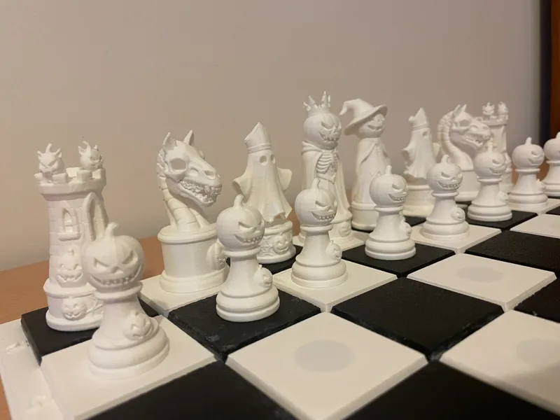 Halloween Horror Chess Set