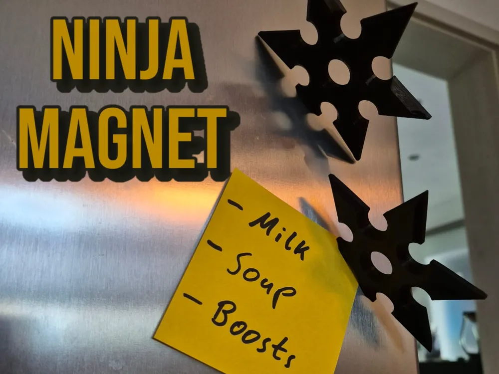 Ninja Magnet By Tobbse612 MakerWorld ninja-magnet-by-tobbse612-makerworld