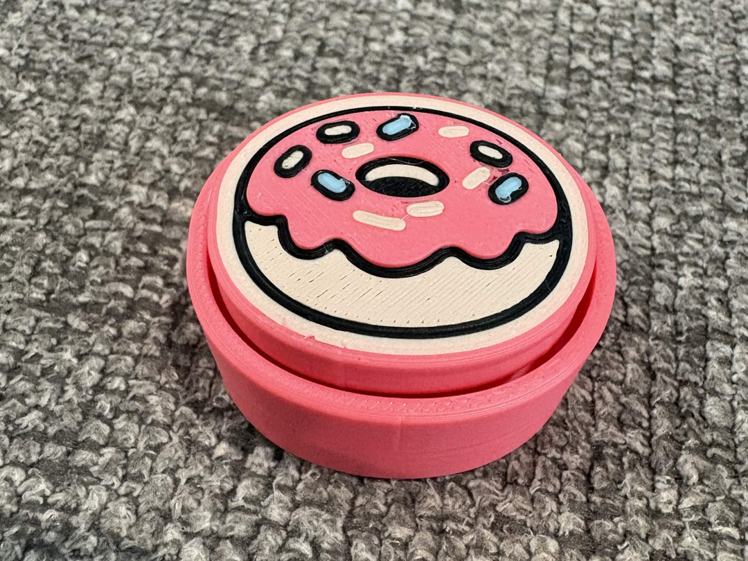 Satisfying Donut Clicker Fidget Toy