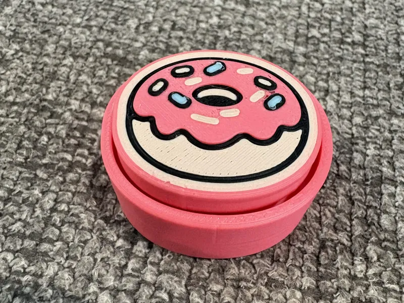 Satisfying Donut Clicker Fidget Toy
